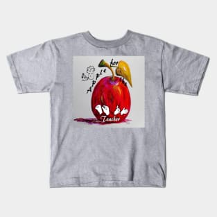 ASL Apple for the Teacher Kids T-Shirt